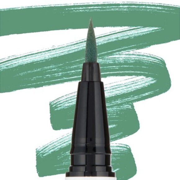 ColourPop Liquid Felt Tip Eyeliner BFF The Hills-Emerald Green - Picture 1 of 5